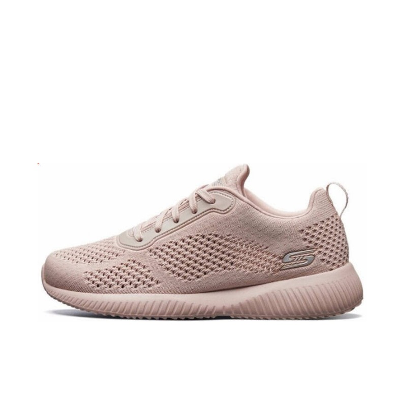 Skechers Bobs Squad 31363  灰粉