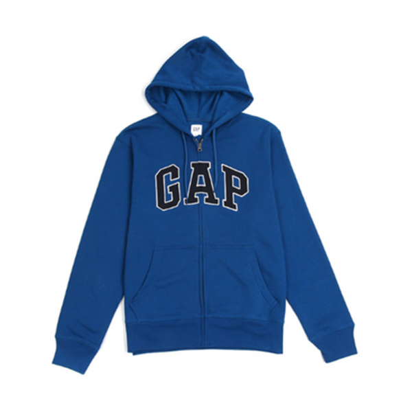 Gap男裝連帽拉鏈衛(wèi)衣外套