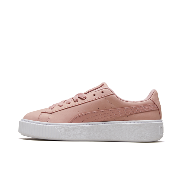 Puma Suede Platform Rihana Pink 灰粉金/皮质