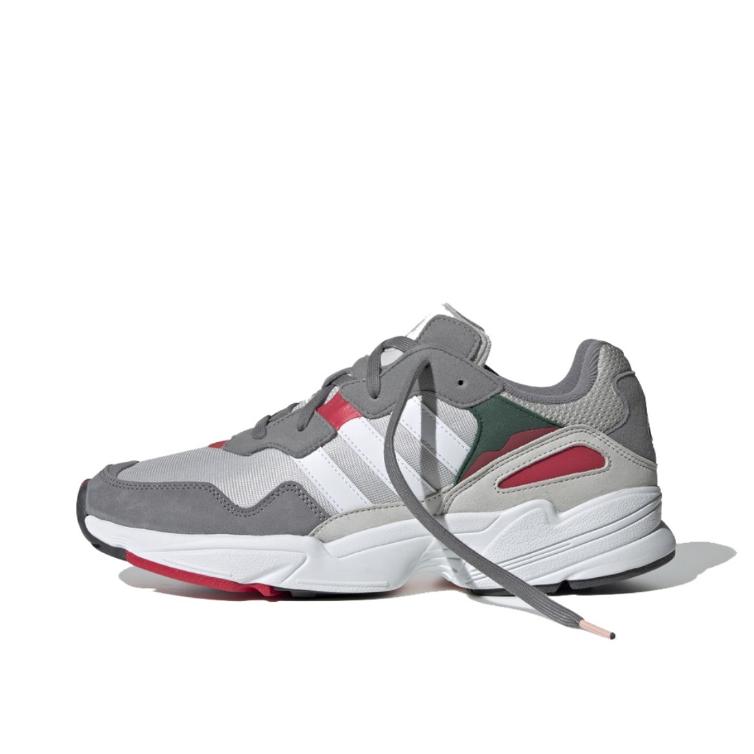 adidas Yung-96 灰红绿