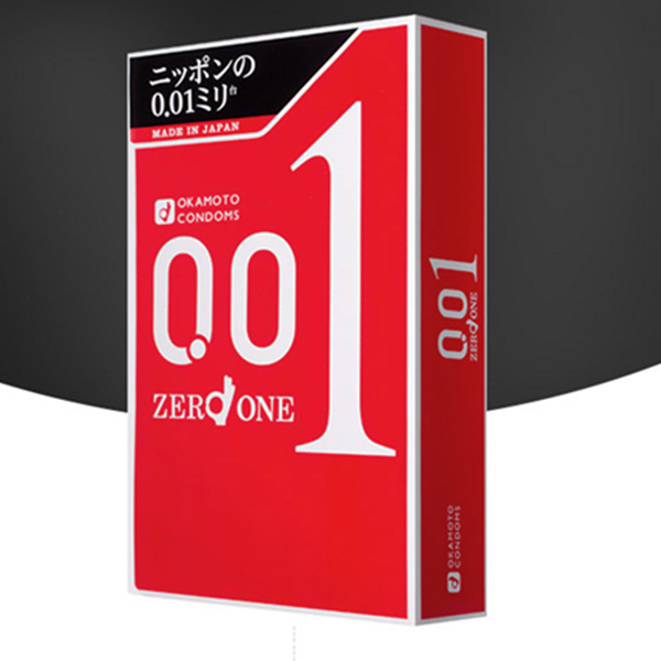 99大促！冈本001避孕套 超薄款润滑安全套保险套