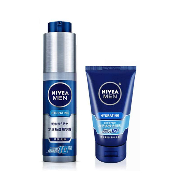 NIVEA 妮维雅 男士水活护肤套装