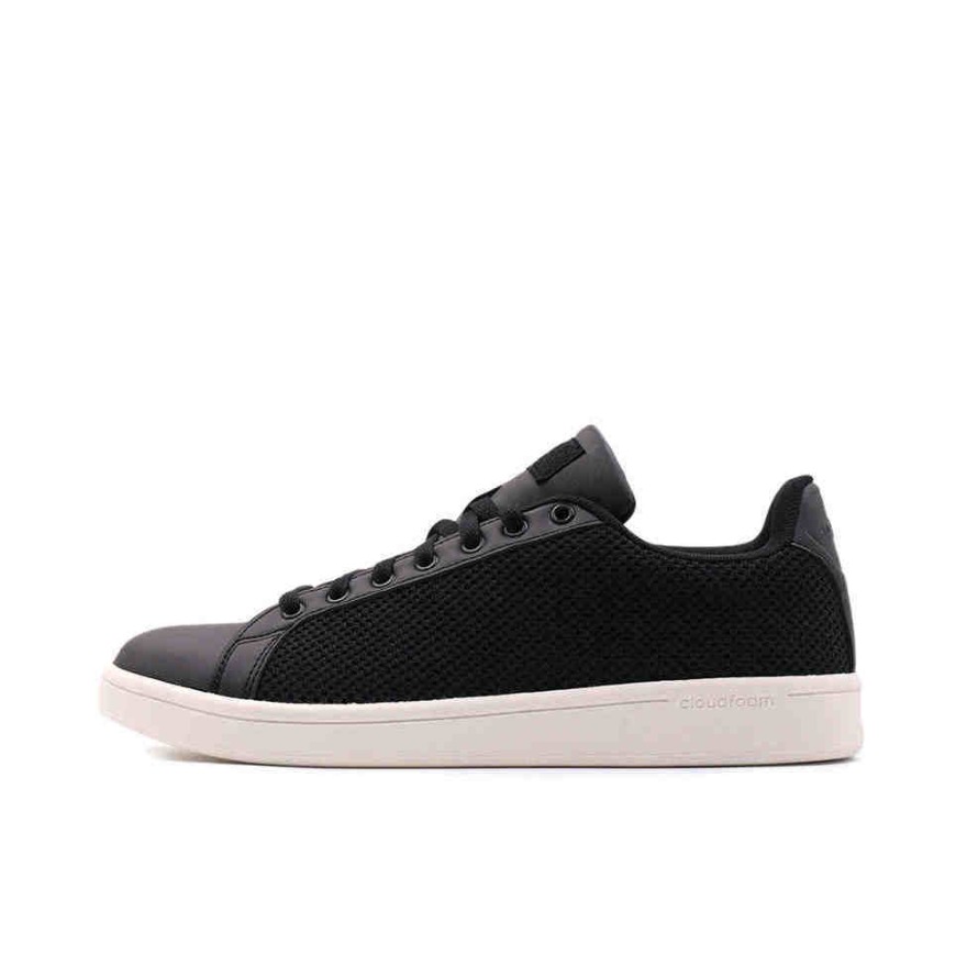 adidas NEO Cloudfoam Advantage 黑白网面