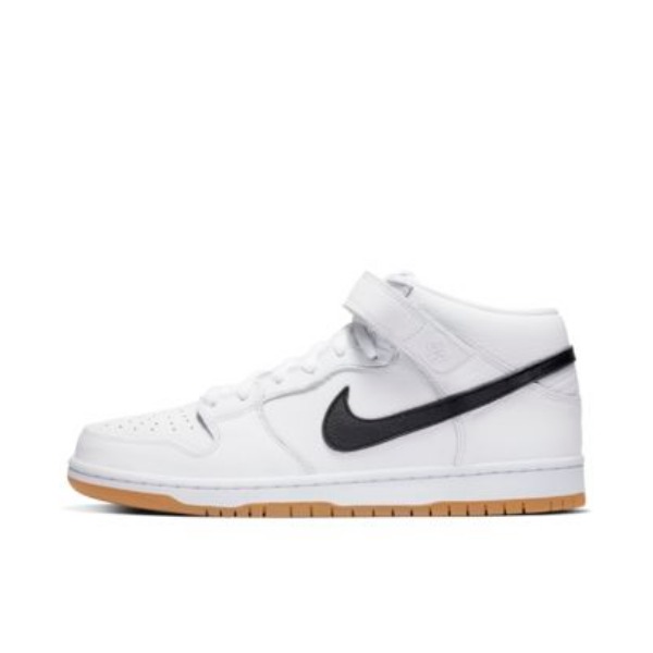 Nike Dunk SB 白黑生膠Mid