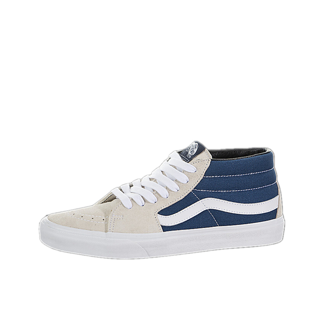 Vans SK8-Mid 米白/藏蓝