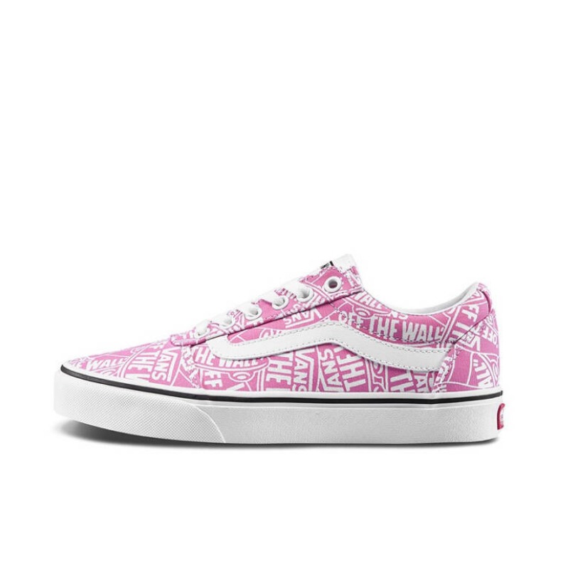 Vans Ward Pink/White 粉白Logo