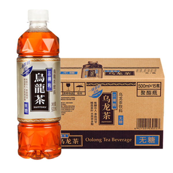 三得利 无糖乌龙茶饮料 500ml*15