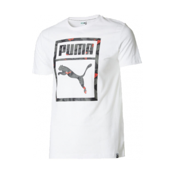 PUMA 男子圓領(lǐng)短袖T恤