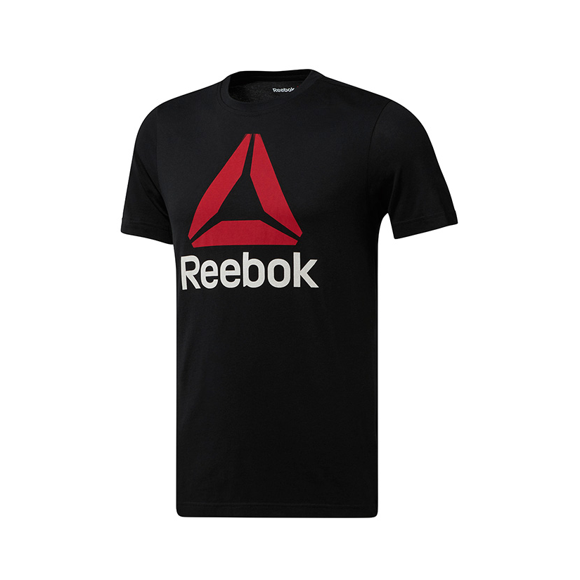 REEBOK銳步 男子健身訓(xùn)練休閑短袖T恤