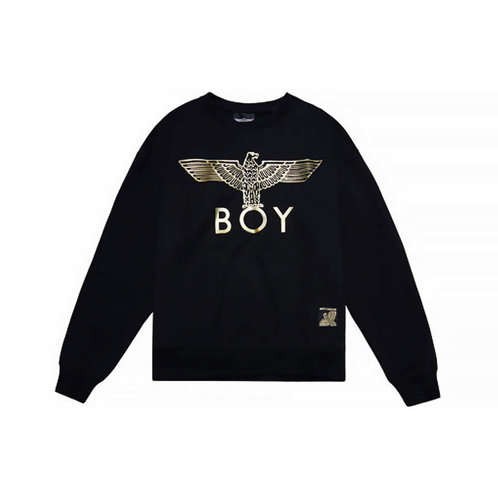 Boy London 经典烫金Logo卫衣