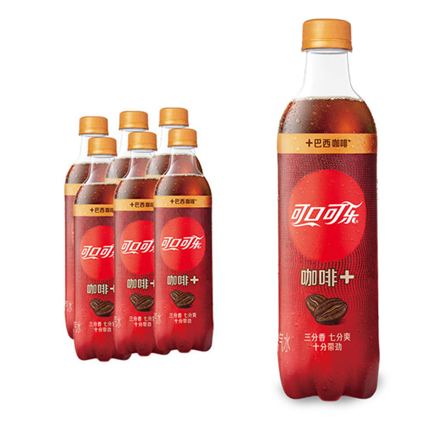 可口可乐 咖啡+ 汽水 400ml*6瓶