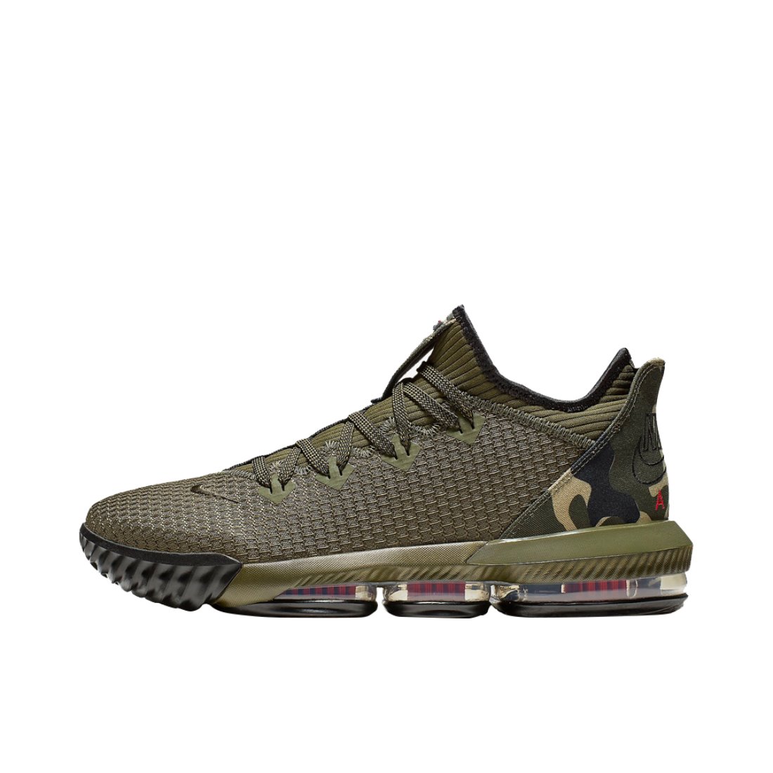 Nike LeBron 16 Low Camo 绿迷彩 Low