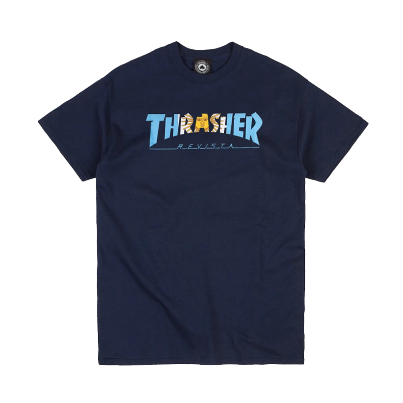 Thrasher 经典火焰短袖T恤