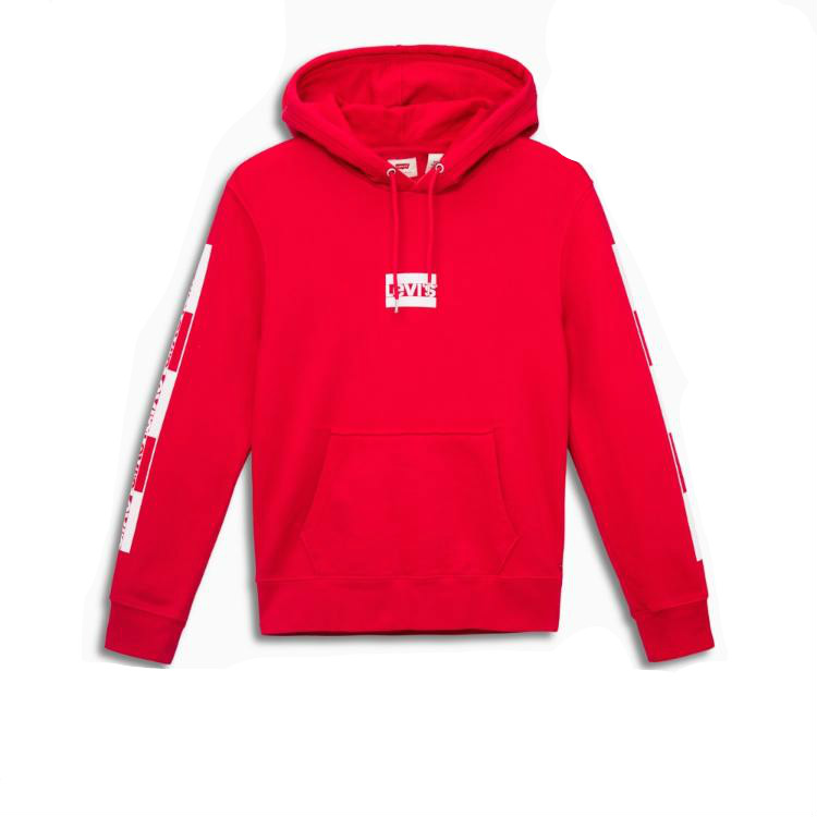 Levi's 印花连帽卫衣