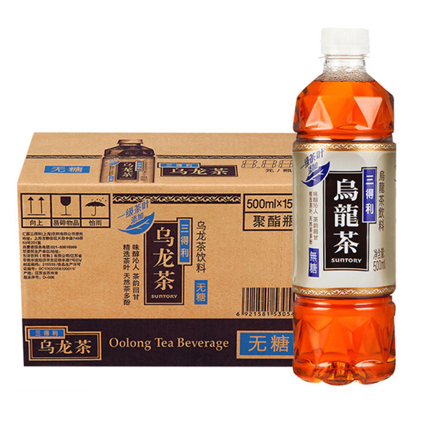 Suntory 三得利 無糖烏龍茶 500ml*6瓶