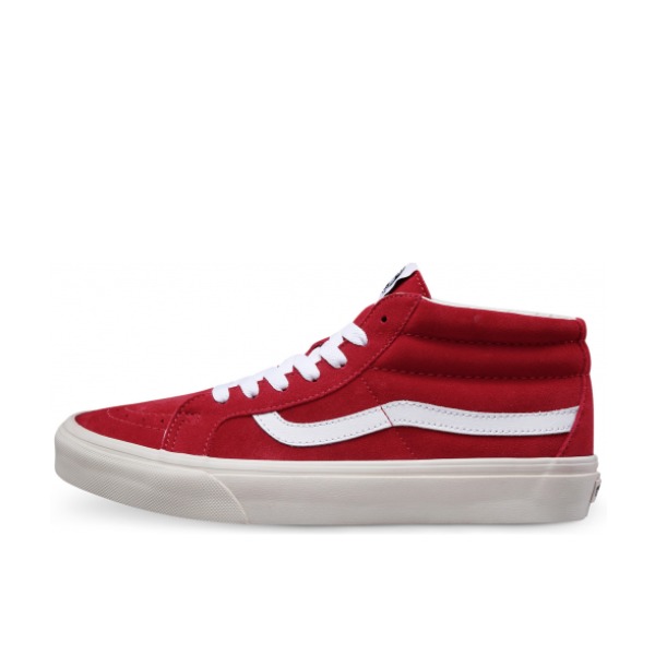 Vans SK8-Mid Red/True  White 红白