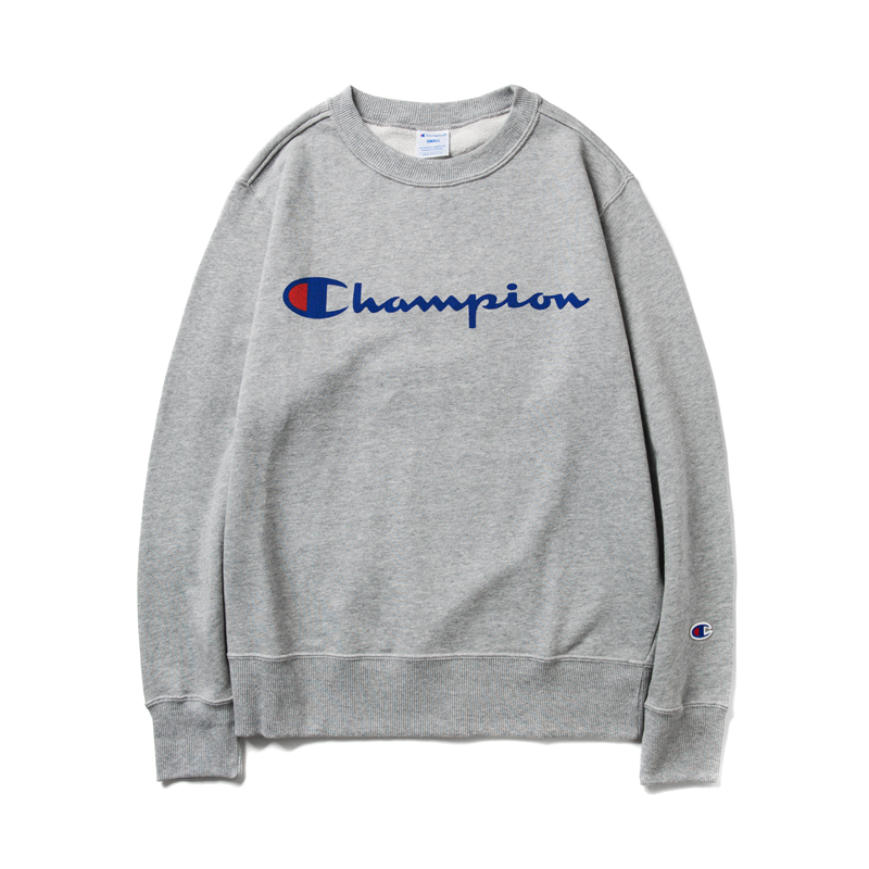 CHAMPION 男女情侣装长袖圆领冠军卫衣