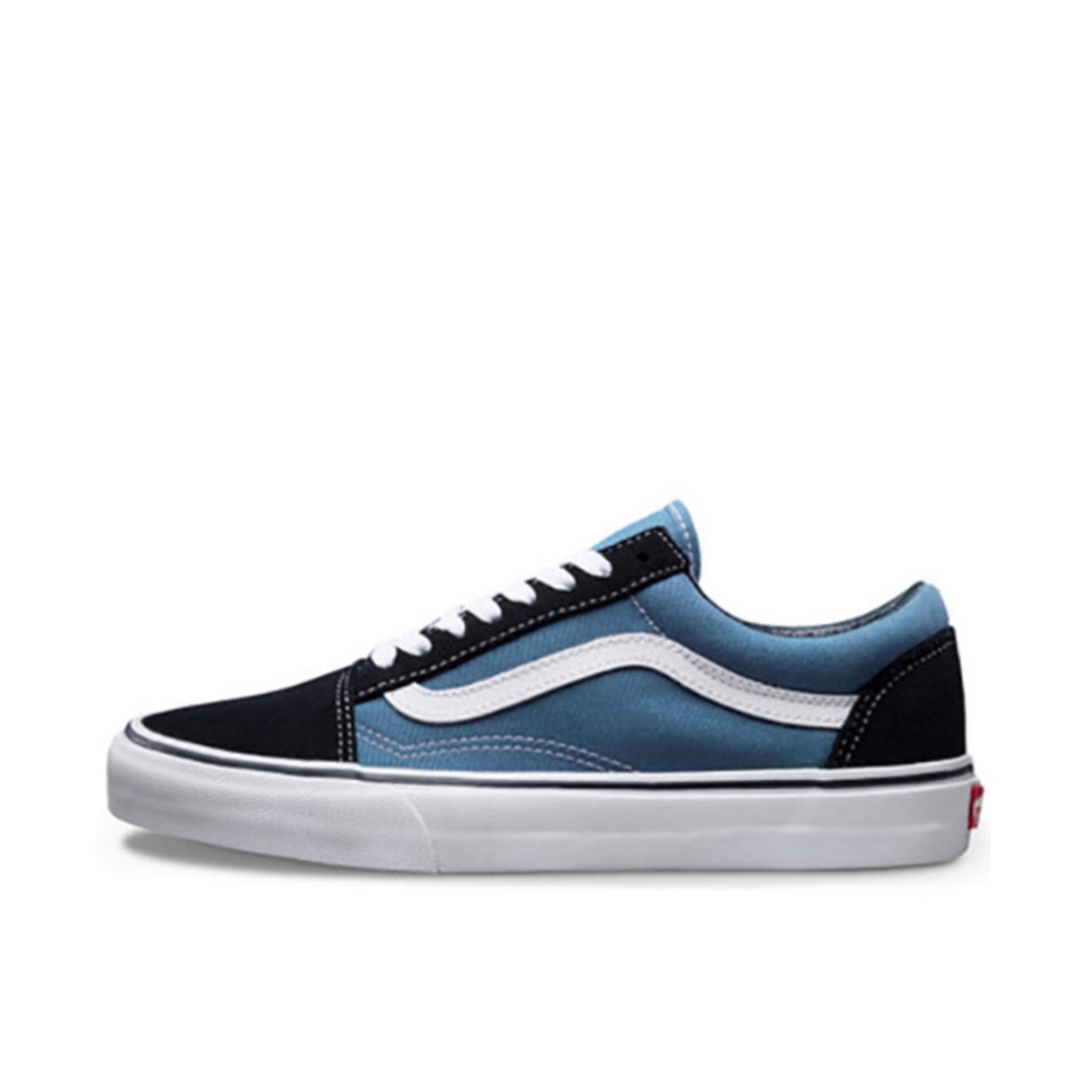 Vans Old Skool 黑/牛仔蓝