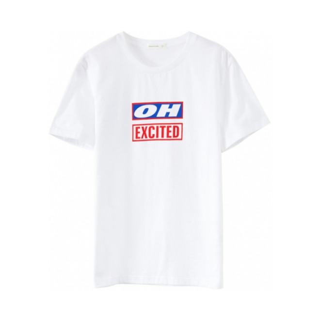 Meters Bonwe 字母印花短袖T恤 707112
