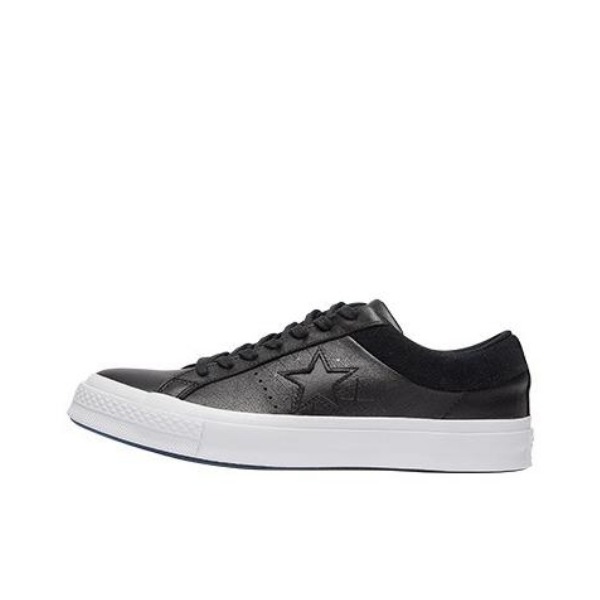 Converse One Star Black/White 黑白翻毛皮