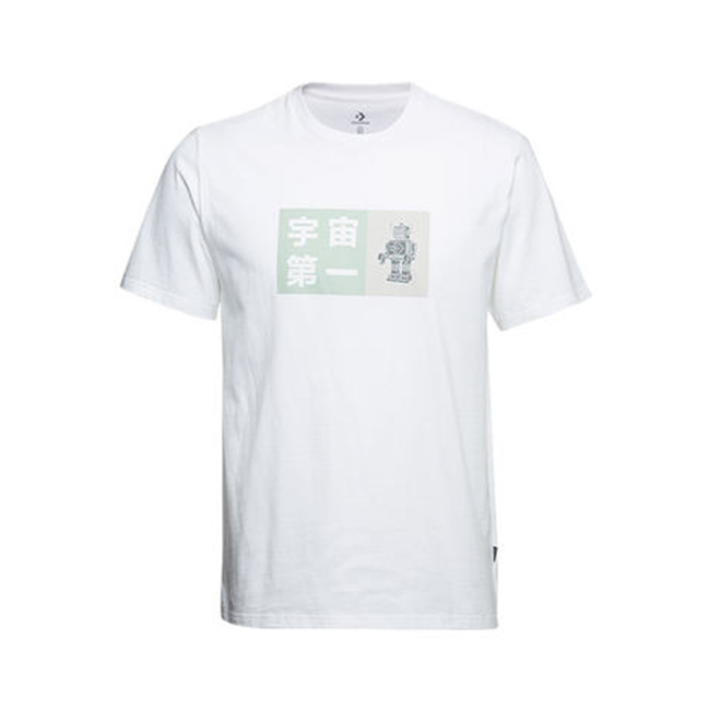 CONVERSE匡威官方 基礎(chǔ)運(yùn)動(dòng)短袖個(gè)性印花T恤 男款