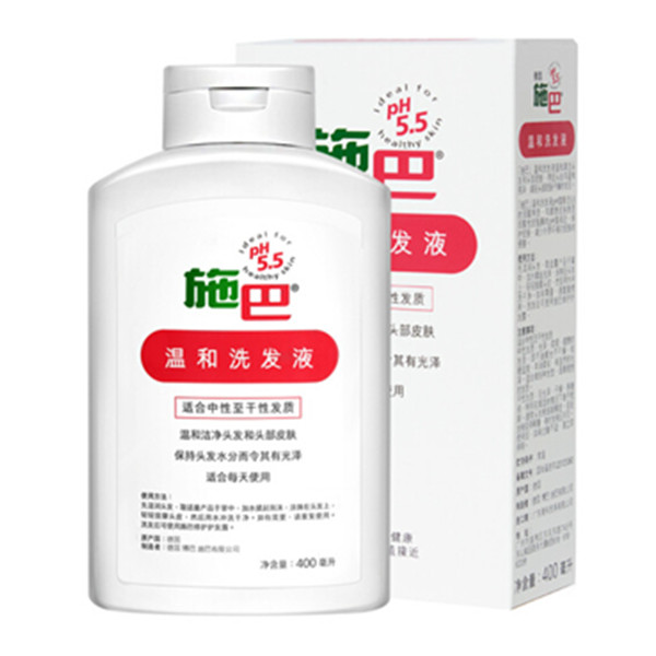 施巴（sebamed）温和洗发水400ml*3