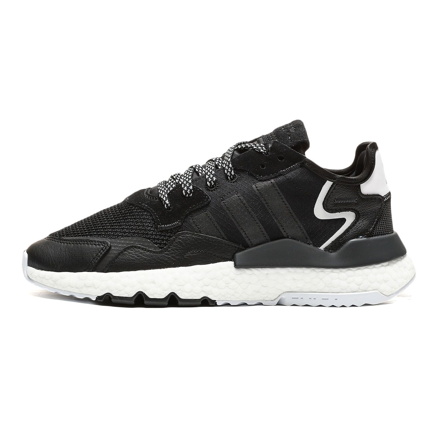 adidas Nite Jogger Core 黑白灰