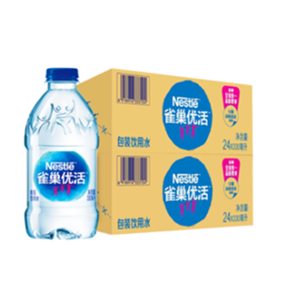 雀巢 優(yōu)活飲用水 330ml*24瓶/箱*2箱