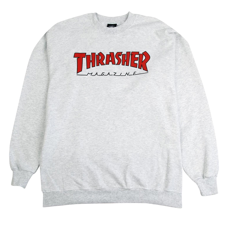 Thrasher 薄绒印花卫衣