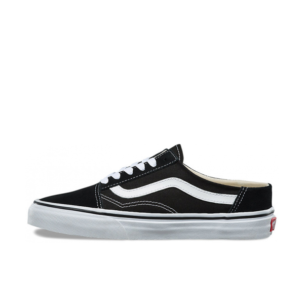 Vans Old Skoo 黑白半跟