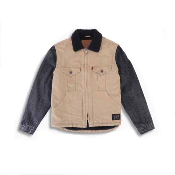 Levi's  羊羔绒牛仔夹克