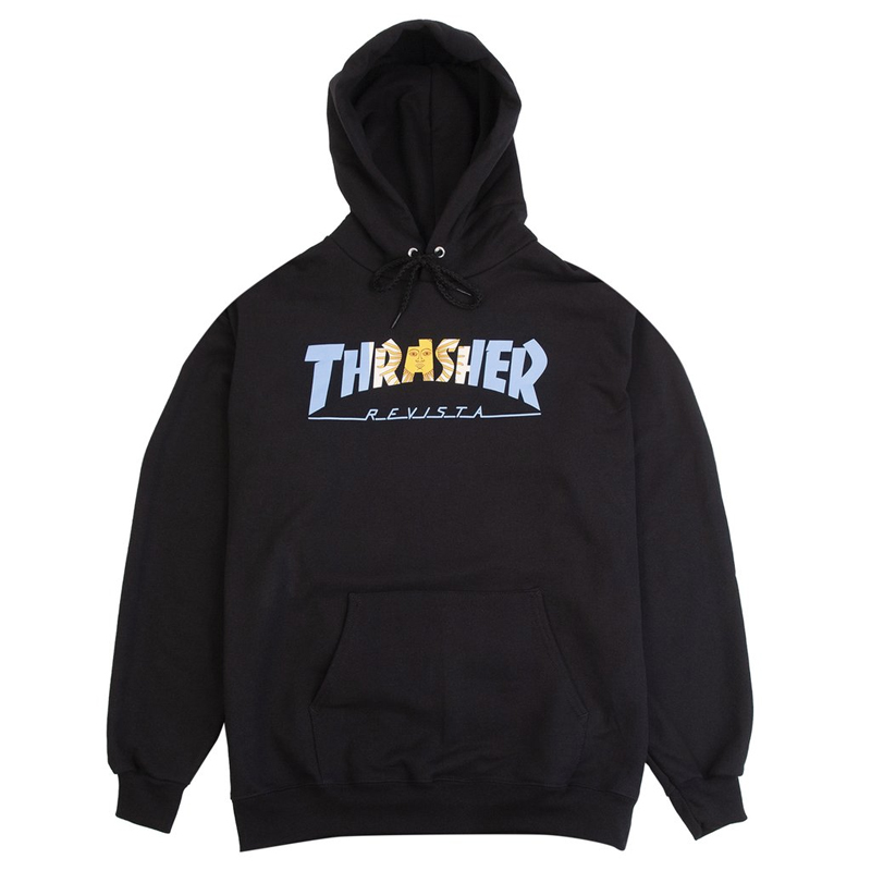 Thrasher 经典火焰帽衫卫衣