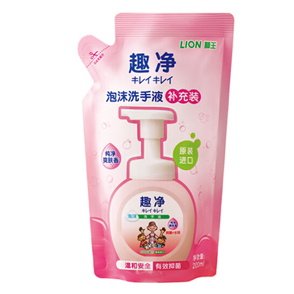 狮王（Lion）趣净泡沫洗手液200ml*3