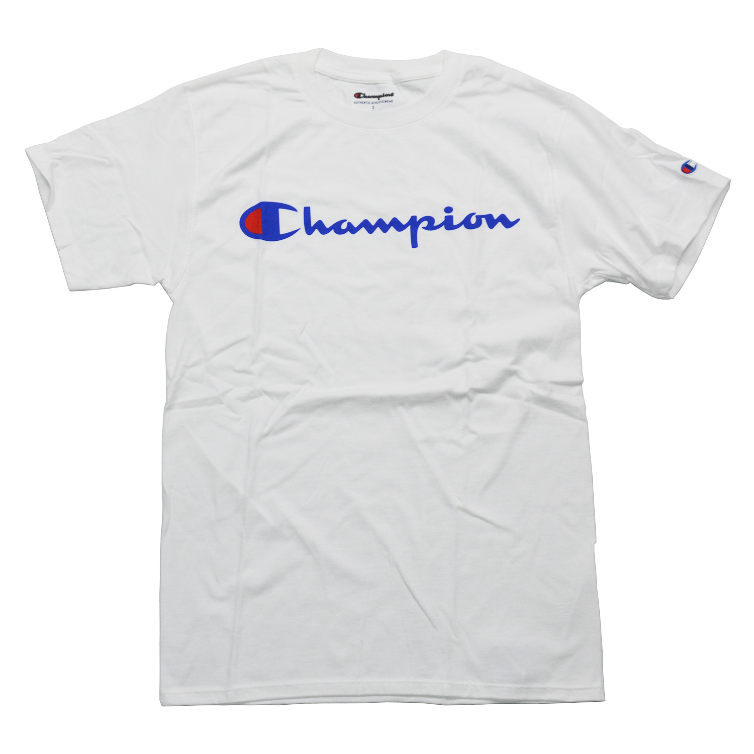 Champion 美版草写logo短袖T恤