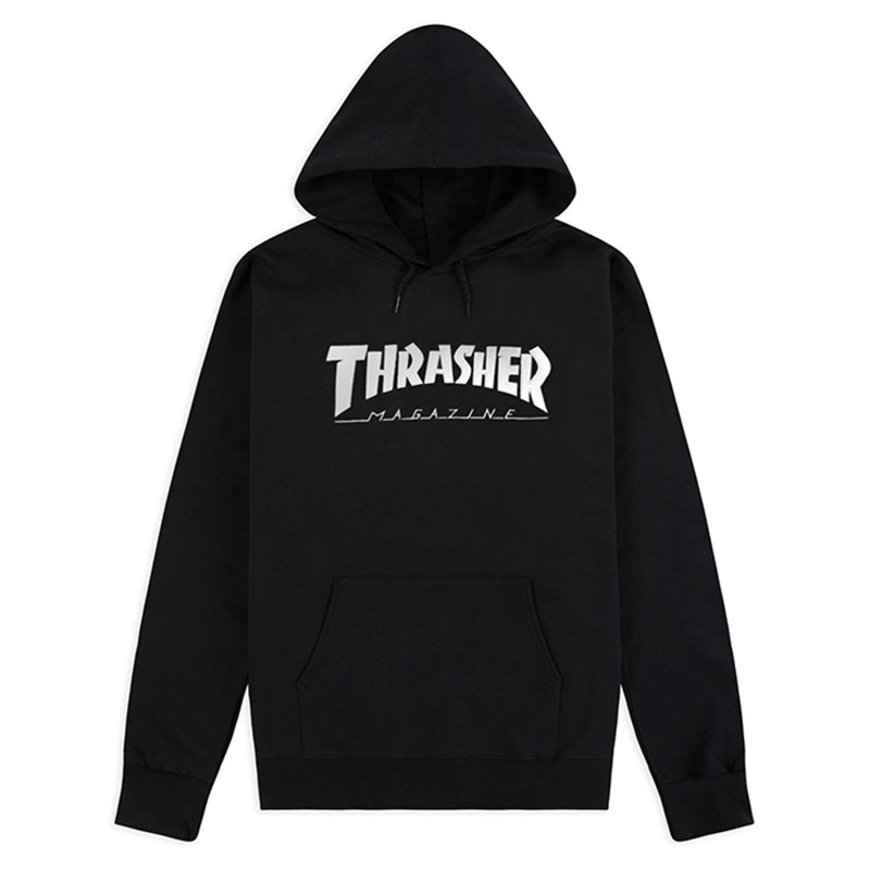 Thrasher 经典火焰帽衫卫衣