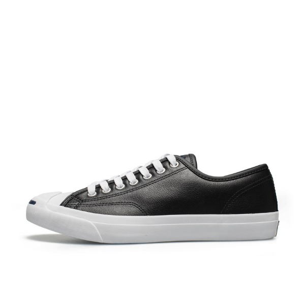 Converse Jack Purcell Black Canvas 黑白皮面