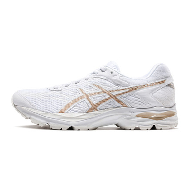 Asics Gel-Flux 4 White/Gold 白金