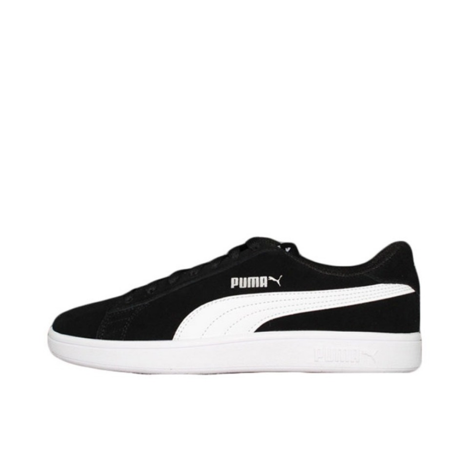 Puma Smash  Black/White 黑白银标/皮革