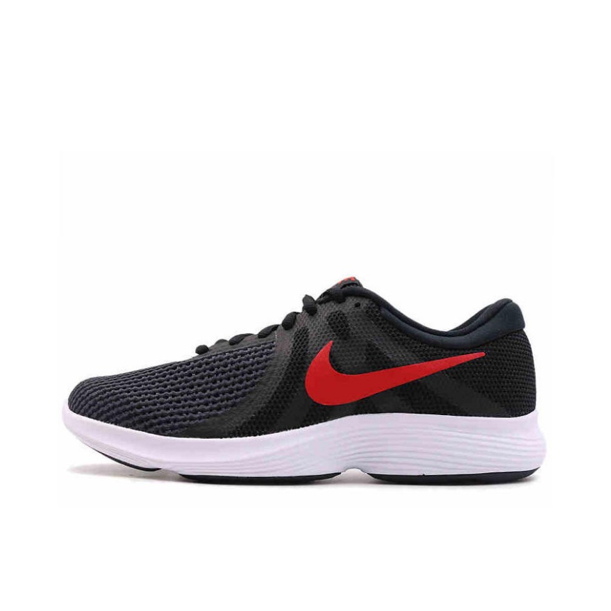 Nike Revolution 4 Black/Red 黑白红