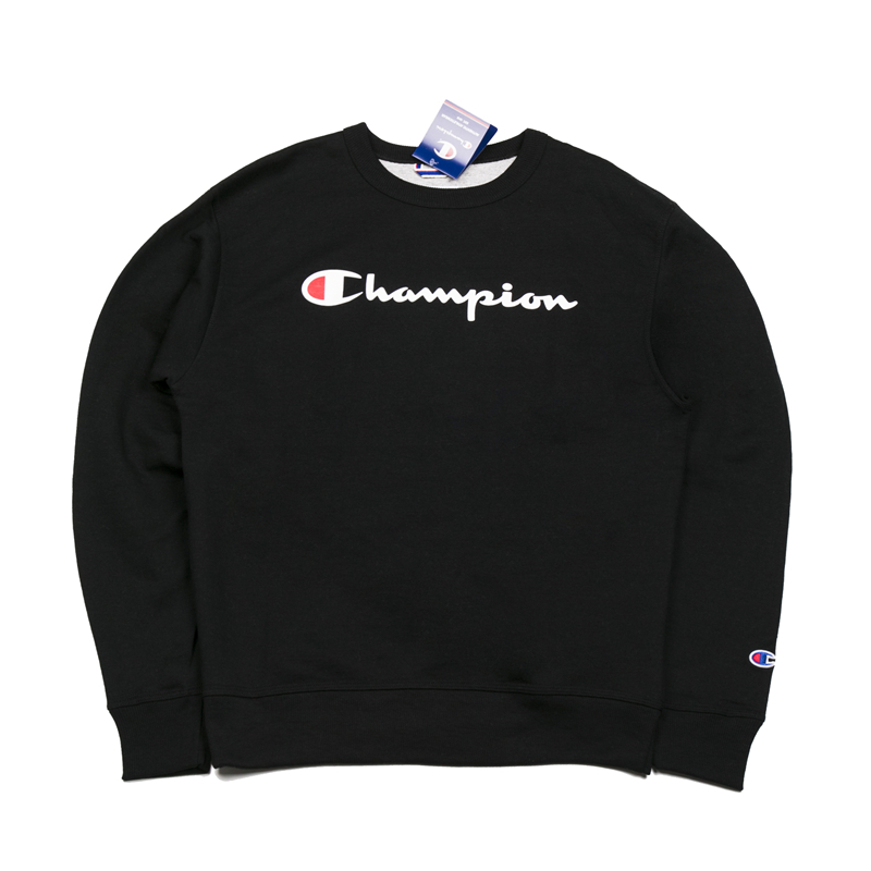 CHAMPION 男女情侣装长袖圆领冠军卫衣