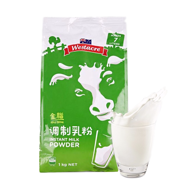 奧樂齊 WESTACRE 全脂調(diào)制乳粉 1kg*2袋