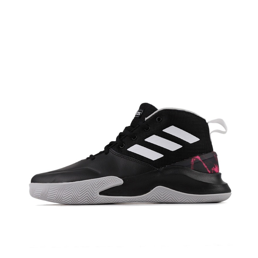 adidas Own The Game  黑皮革
