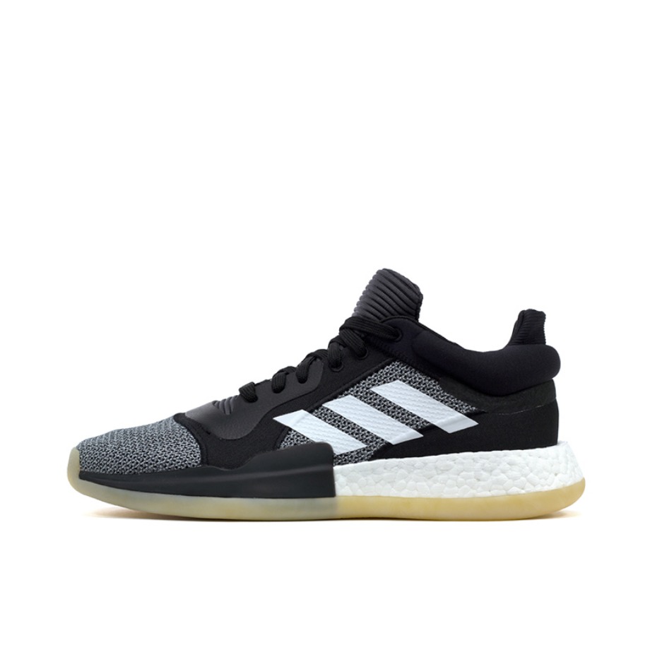 adidas Marquee Boost 黑白生胶 Low