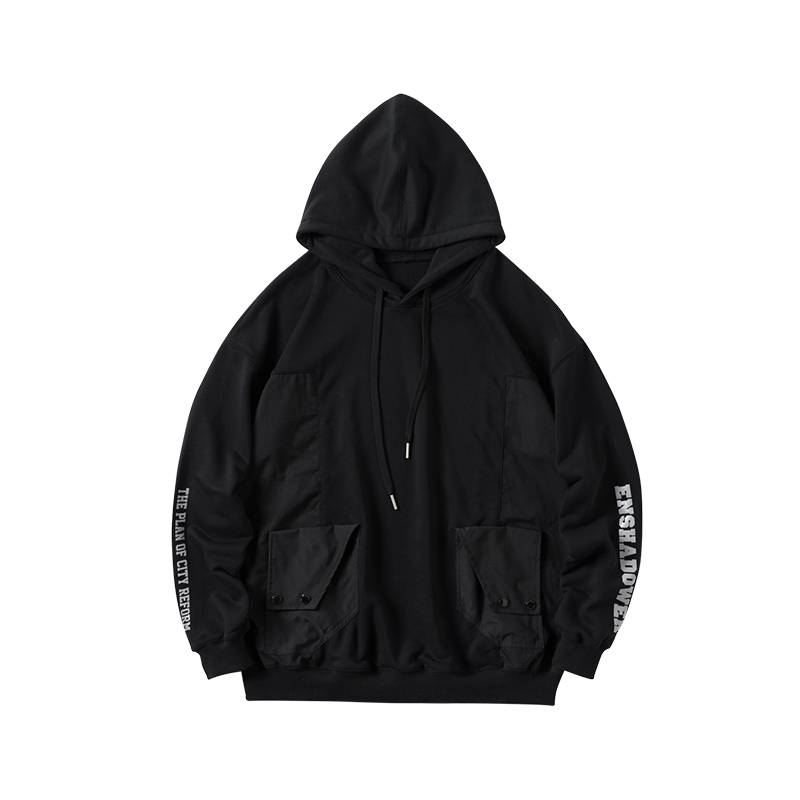 ENSHADOWER 反光印花連帽衫