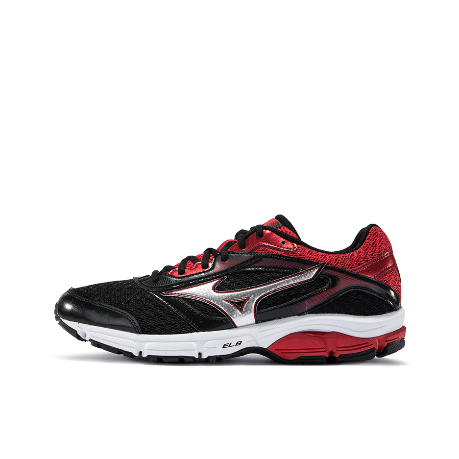 Mizuno Wave Impetus 4 黑/银/红