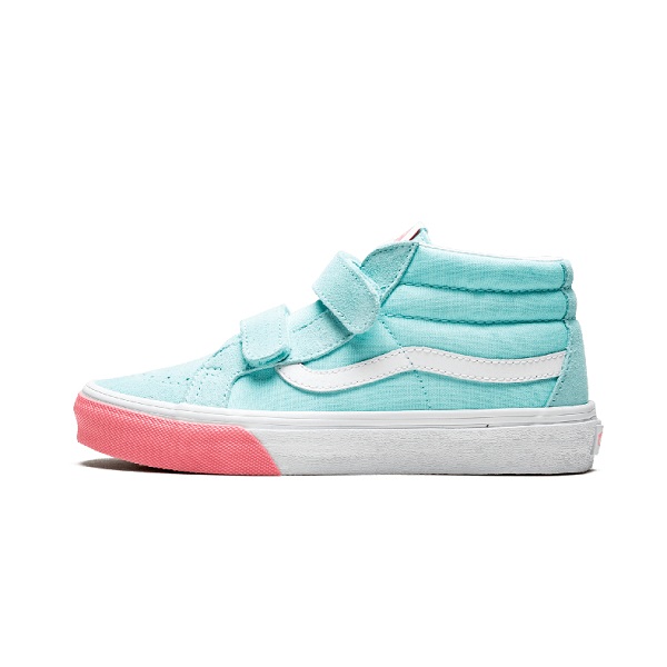 Vans SK8-Mid 蓝/粉/白