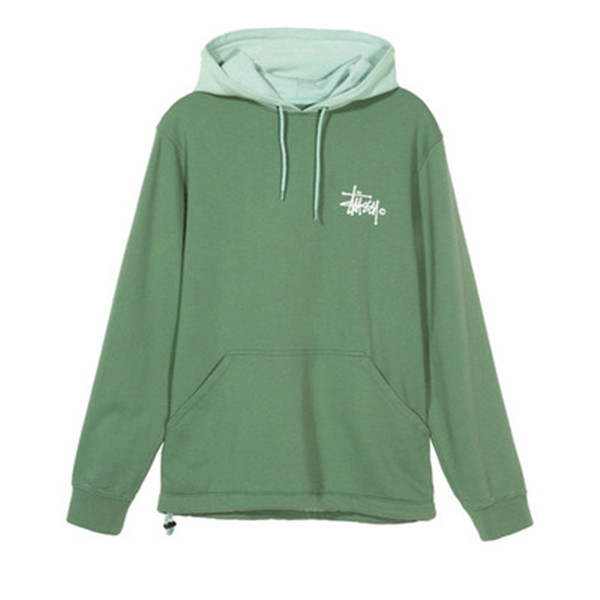 Stussy 印花LOGO连帽卫衣