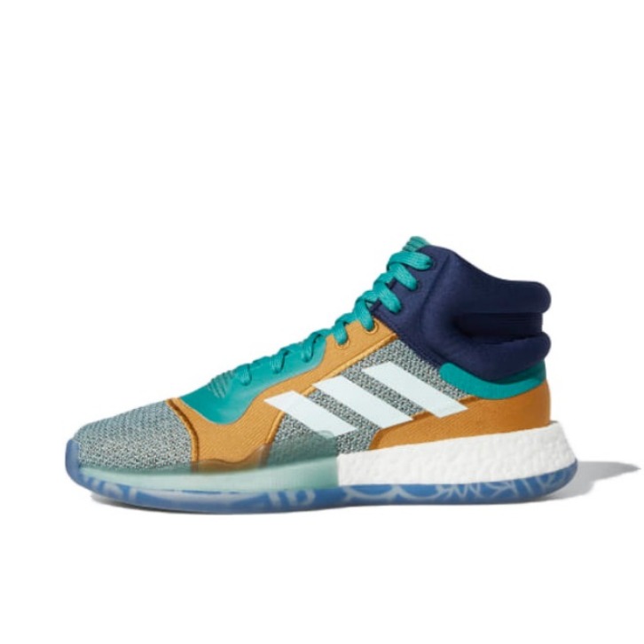 adidas Marquee Boost 绿橙蓝