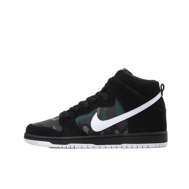 Nike Dunk SB High Camo 黑迷彩