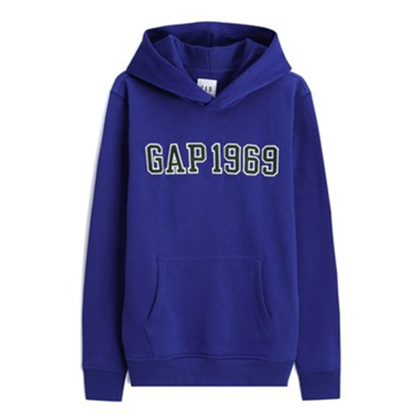 Gap  logo徽标套头连帽卫衣